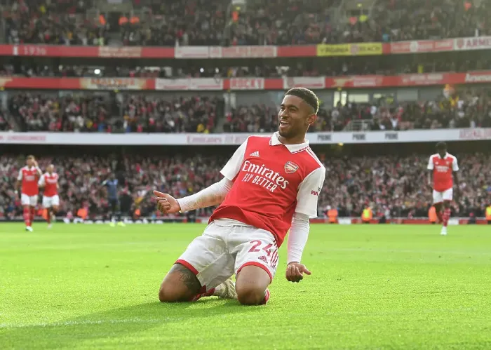 Framed Print : Arsenal's Nelson Scores Hat-trick: Arsenal 3-0 Nottingham Forest (Premier League, 2022-23) Framed Print : Arsenal's Nelson Scores Hat-trick: Arsenal 3-0 Nottingham Forest (Premier League, 2022-23)