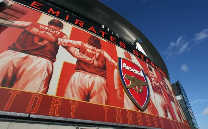 Framed Print : Arsenal's New Emirates Stadium Banners: A Symbol of Arsenalization Framed Print : Arsenal's New Emirates Stadium Banners: A Symbol of Arsenalization
