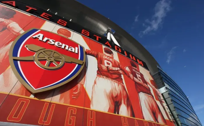 Framed Print : Arsenal's New Stadium Identity: The Arsenalisation Banners