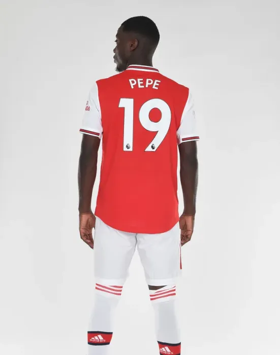 Framed Print : Arsenal's Nicolas Pepe at 2019-20 Arsenal Photocall