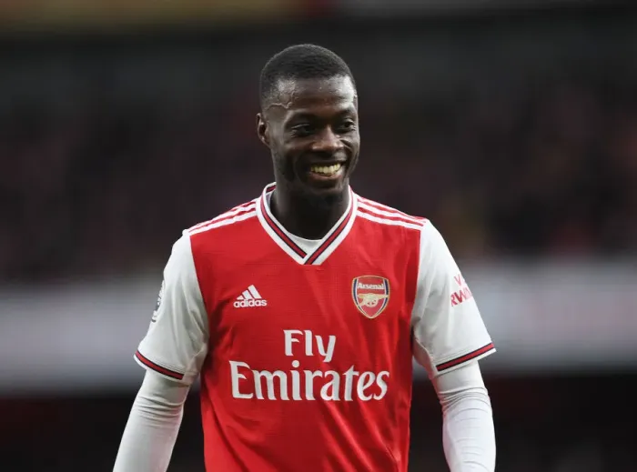 Framed Print : Arsenal's Nicolas Pepe in Action Against Everton - Premier League 2019-2020 Framed Print : Arsenal's Nicolas Pepe in Action Against Everton - Premier League 2019-2020