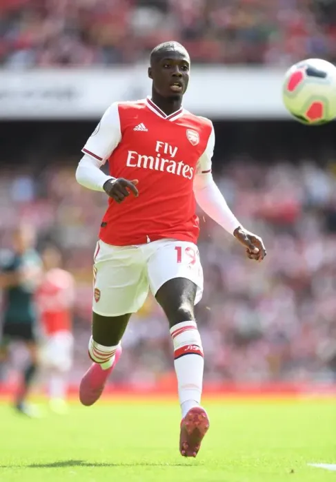 Framed Print : Arsenal's Nicolas Pepe in Action: Premier League Clash against Burnley, 2019-20 Framed Print : Arsenal's Nicolas Pepe in Action: Premier League Clash against Burnley, 2019-20