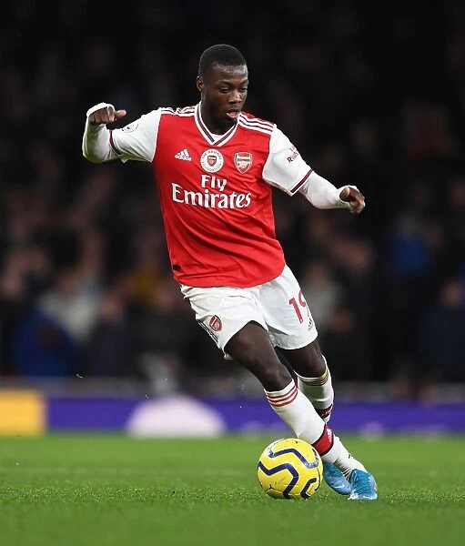 Arsenal's Nicolas Pepe Faces Manchester City in the Premier League