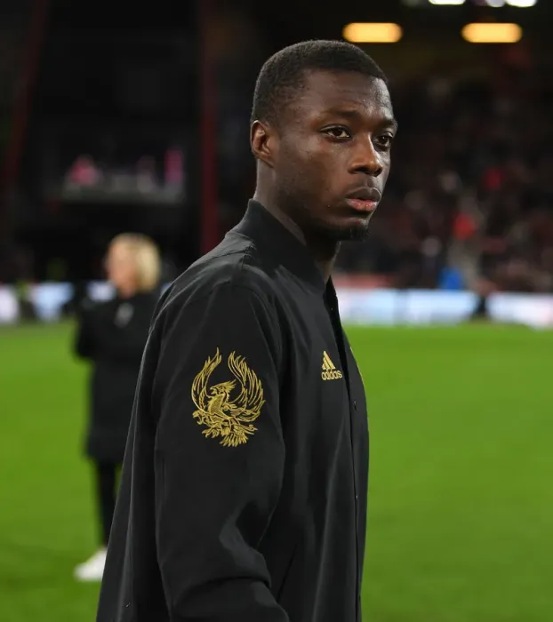 Framed Print : Arsenal's Nicolas Pepe Gears Up for FA Cup Clash Against AFC Bournemouth