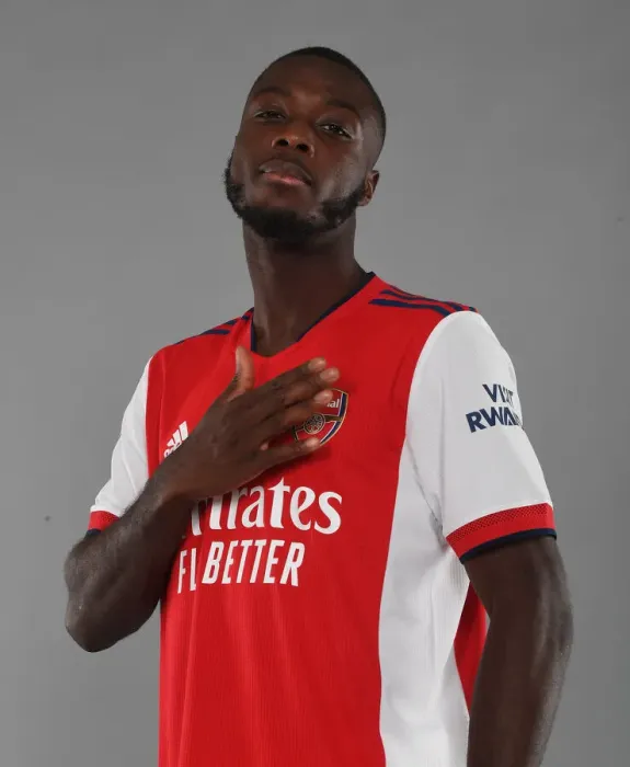 Framed Print : Arsenal's Nicolas Pepe Kicks Off New Season Training at London Colney