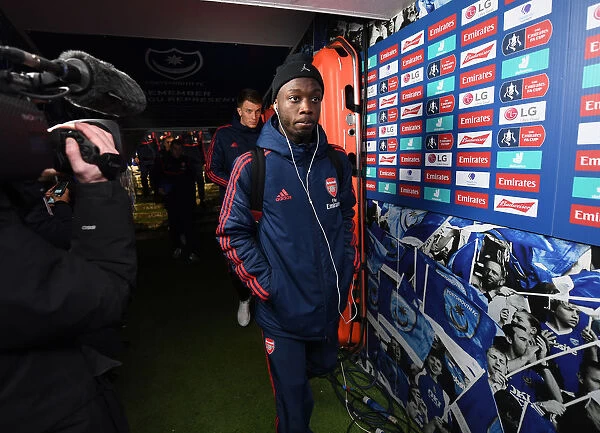 Arsenal's Nicolas Pepe Prepares for FA Cup Fifth Round Clash Against Portsmouth