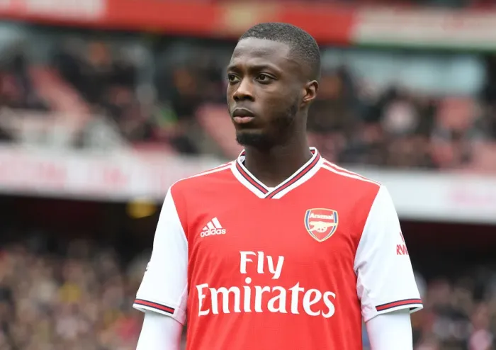 Framed Print : Arsenal's Nicolas Pepe Prepares for West Ham Clash in Premier League Showdown