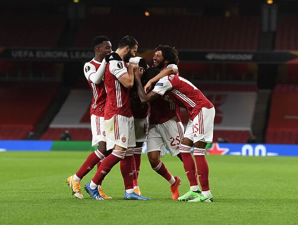 Arsenal's Nicolas Pepe Scores Third Goal in Empty Emirates Stadium Against Dundalk FC, UEFA Europa League 2020-21