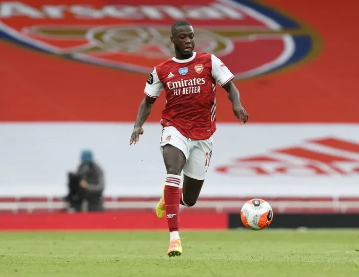 Framed Print : Arsenal's Nicolas Pepe Shines: Arsenal Crush Watford (2019-20) Framed Print : Arsenal's Nicolas Pepe Shines: Arsenal Crush Watford (2019-20)