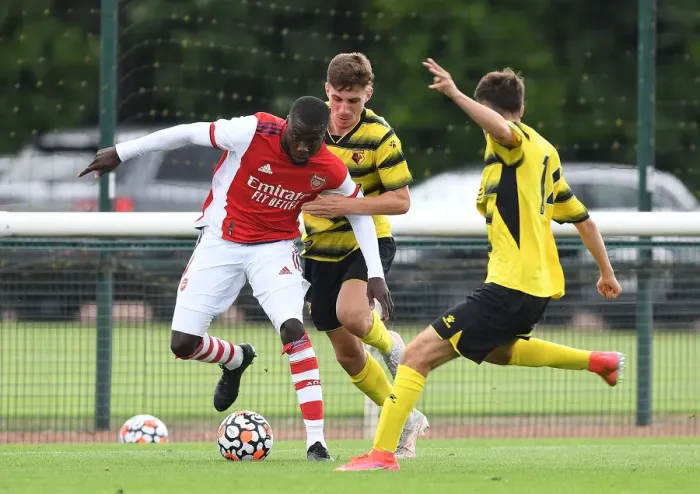 Framed Print : Arsenal's Nicolas Pepe Shines in Pre-Season: Arsenal vs. Watford, 2021-22 Framed Print : Arsenal's Nicolas Pepe Shines in Pre-Season: Arsenal vs. Watford, 2021-22