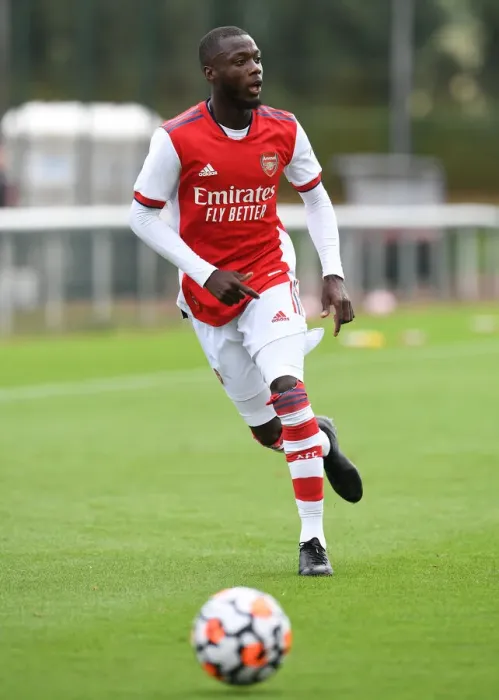 Framed Print : Arsenal's Nicolas Pepe Shines in Pre-Season Friendly Against Watford