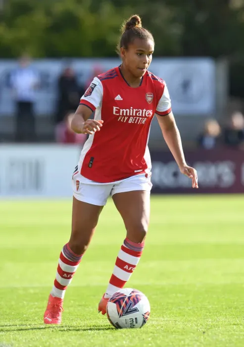 Framed Print : Arsenal's Nikita Parris Shines in FA Womens Super League Match Against Everton Women Framed Print : Arsenal's Nikita Parris Shines in FA Womens Super League Match Against Everton Women