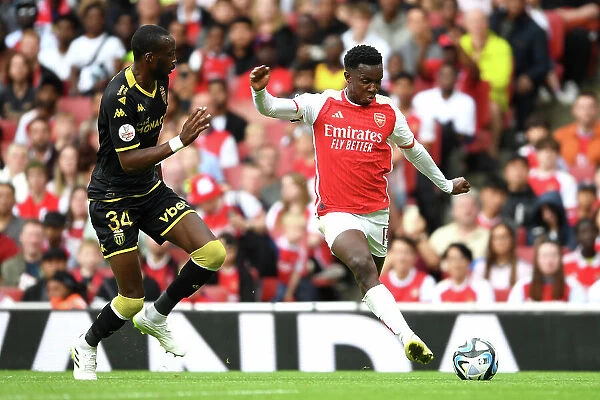 Arsenal's Nketiah Faces Off Against Matsima in Intense Emirates Cup Clash