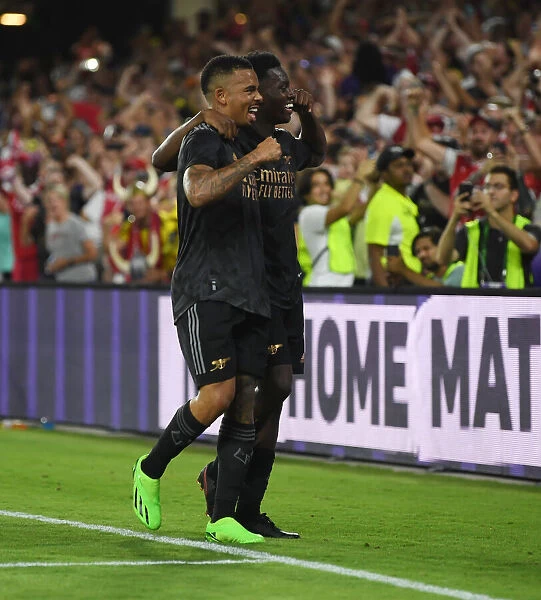 Arsenal's Nketiah and Jesus Celebrate Goals in Pre-Season Win over Orlando City