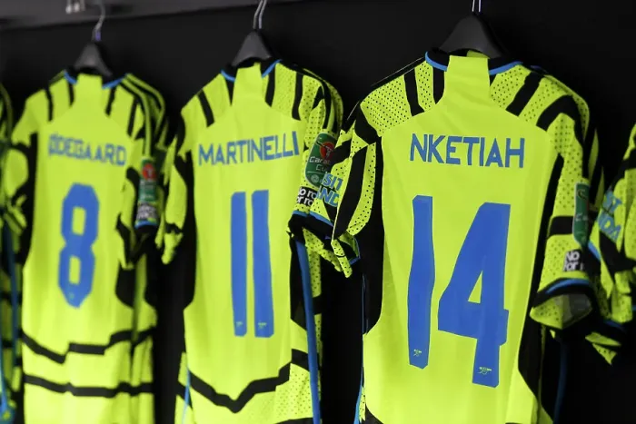 Framed Print : Arsenal's Nketiah-Laden Dressing Room: West Ham Cup Showdown Framed Print : Arsenal's Nketiah-Laden Dressing Room: West Ham Cup Showdown