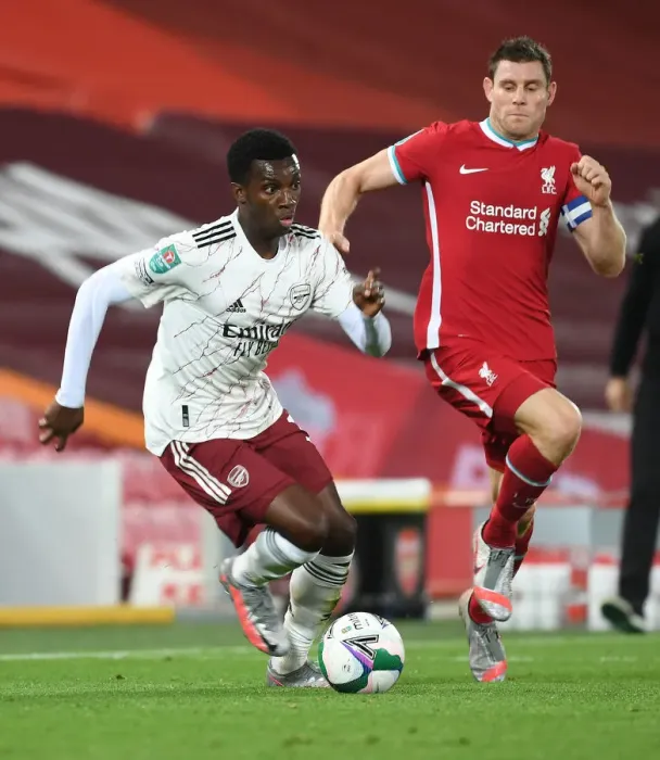 Framed Print : Arsenal's Nketiah Scores Dramatic Goal in Empty Anfield: Carabao Cup 2020-21 Framed Print : Arsenal's Nketiah Scores Dramatic Goal in Empty Anfield: Carabao Cup 2020-21
