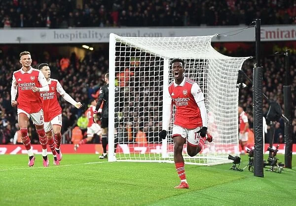 Arsenal's Nketiah Scores First Goal: Arsenal FC vs Manchester United, Premier League 2022-23