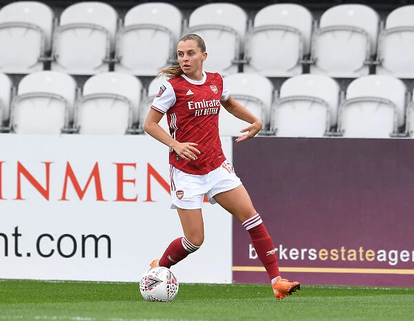 Arsenal's Noelle Maritz in Action: Arsenal Women vs Reading Women (Barclays FA WSL 2020-21)