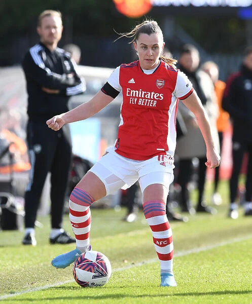 Arsenal's Noelle Maritz in Action: FA WSL Clash Against Manchester United Women