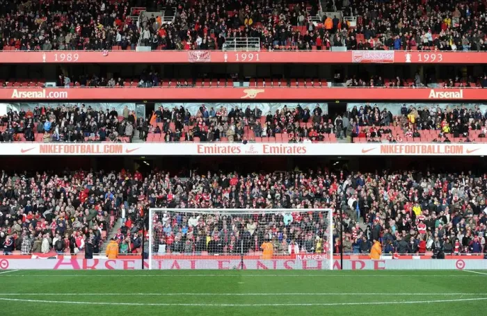 Framed Print : Arsenal's North Bank: 2-0 Win Against Wolverhampton Wanderers in the Barclays Premier League (December 2, 2011) Framed Print : Arsenal's North Bank: 2-0 Win Against Wolverhampton Wanderers in the Barclays Premier League (December 2, 2011)