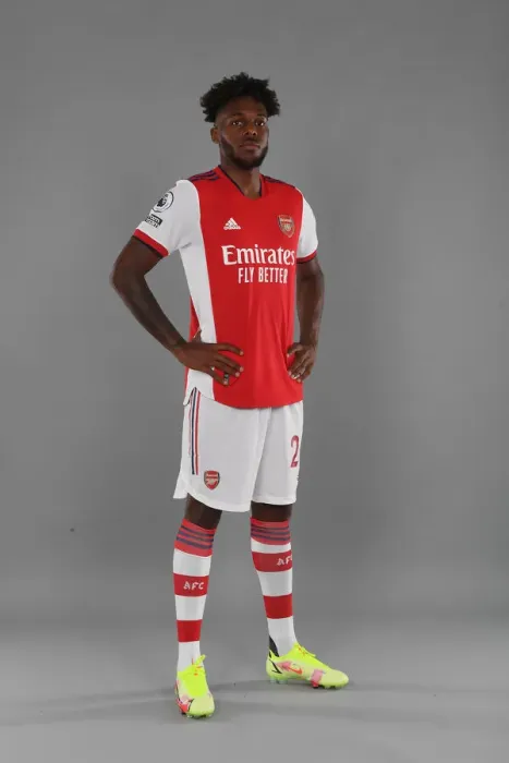 Framed Print : Arsenal's Nuno Tavares at 2021-22 First Team Photocall