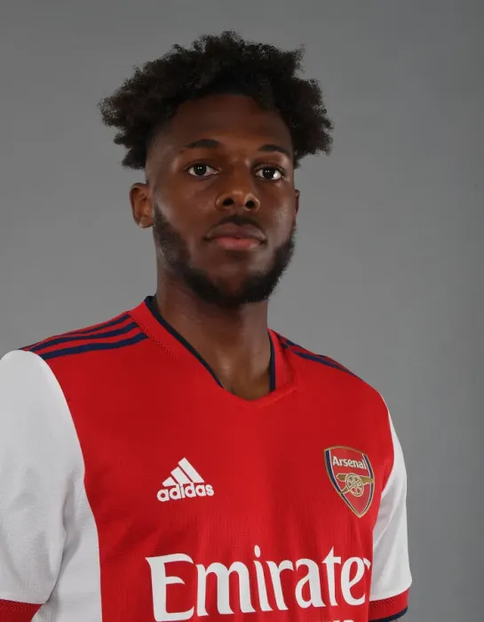 Framed Print : Arsenal's Nuno Tavares at 2021-22 Team Photocall