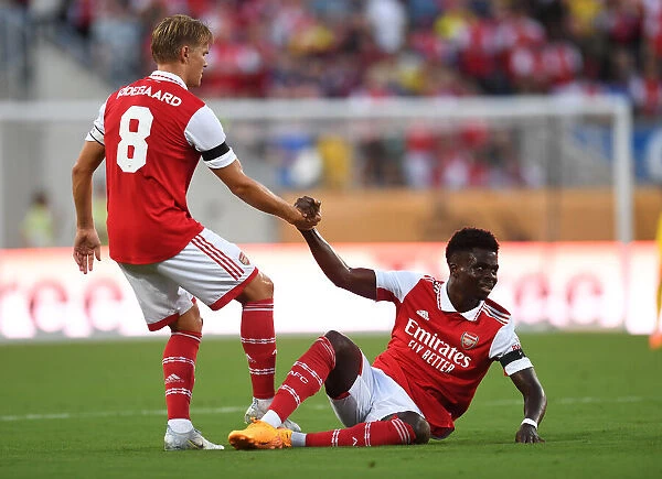 Arsenal's Odegaard and Saka Face Off Against Chelsea in Florida Cup