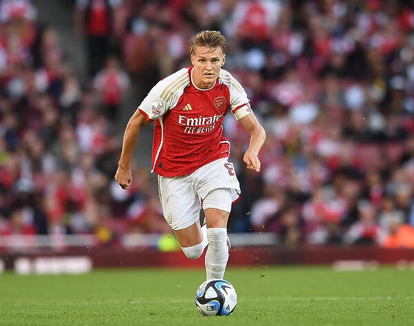 Arsenal's Odegaard Shines in Emirates Cup Clash Against AS Monaco