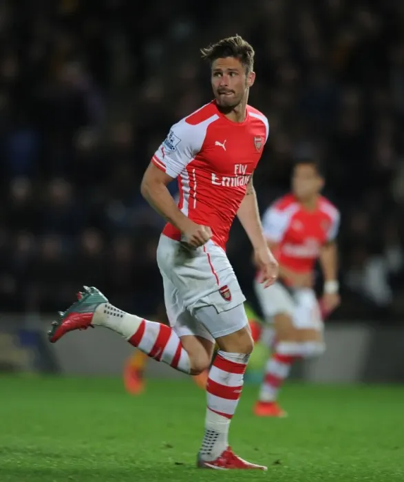 Framed Print : Arsenal's Olivier Giroud in Action: Hull City vs Arsenal (May 2015, Premier League) Framed Print : Arsenal's Olivier Giroud in Action: Hull City vs Arsenal (May 2015, Premier League)