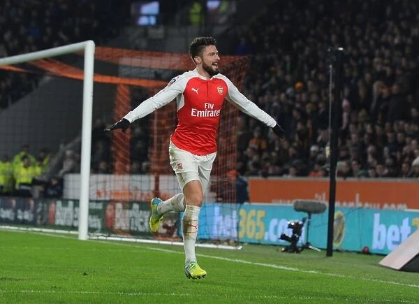 Arsenal's Olivier Giroud Scores Brace: FA Cup Victory over Hull City