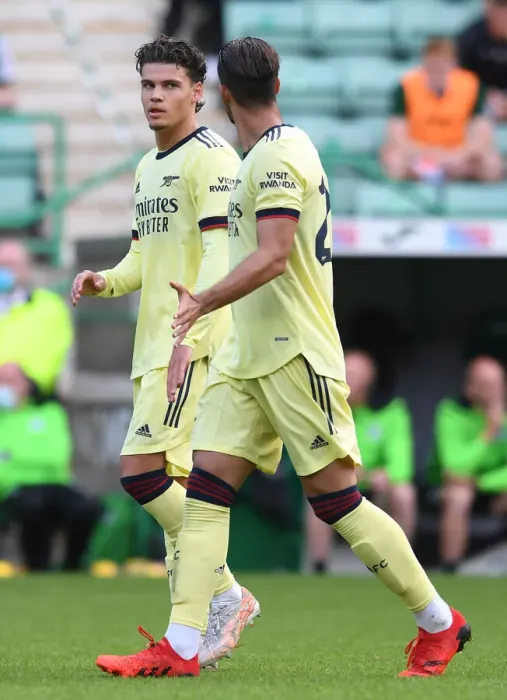 Framed Print : Arsenal's Omar Rekik Impresses in Pre-Season Victory Over Hibernian in Edinburgh