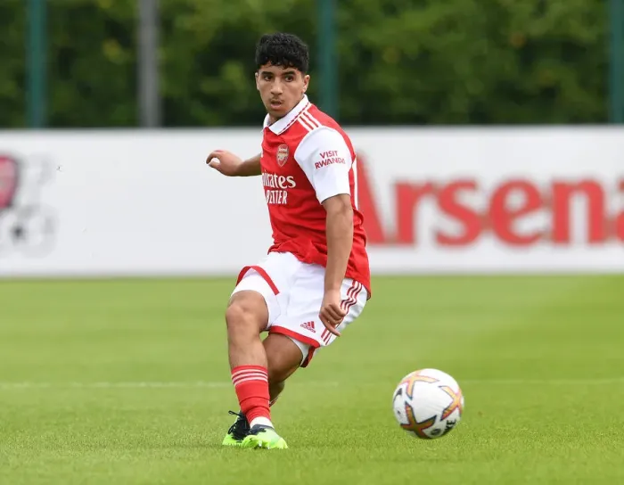 Framed Print : Arsenal's Oulad M'Hand Shines in Pre-Season Friendly Against Ipswich Town Framed Print : Arsenal's Oulad M'Hand Shines in Pre-Season Friendly Against Ipswich Town