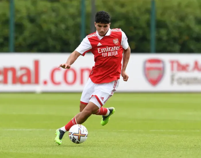 Framed Print : Arsenal's Oulad M'Hand Stars in Pre-Season Victory over Ipswich Town