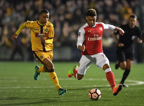 Arsenal's Oxlade-Chamberlain Faces Off Against Sutton's Eastmond: The FA Cup Shock Encounter