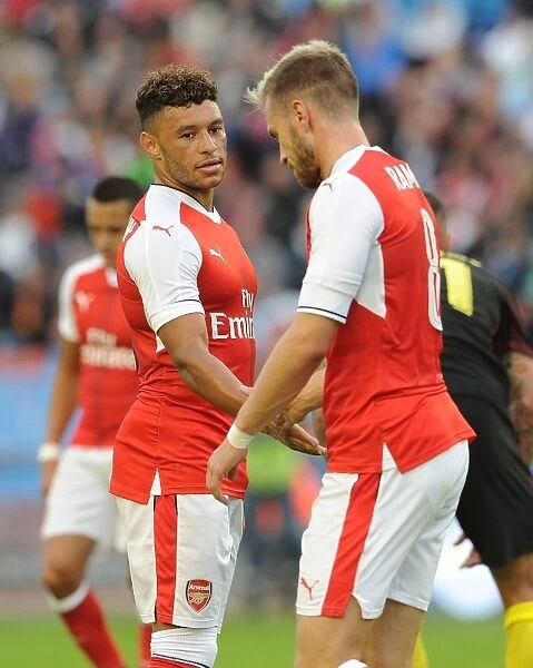 Arsenal's Oxlade-Chamberlain and Ramsey Clash in Intense Training Session vs Manchester City (2016, Gothenburg)