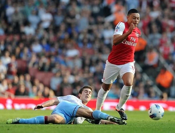 Arsenal's Oxlade-Chamberlain Shines in 3-0 Thrashing of Aston Villa