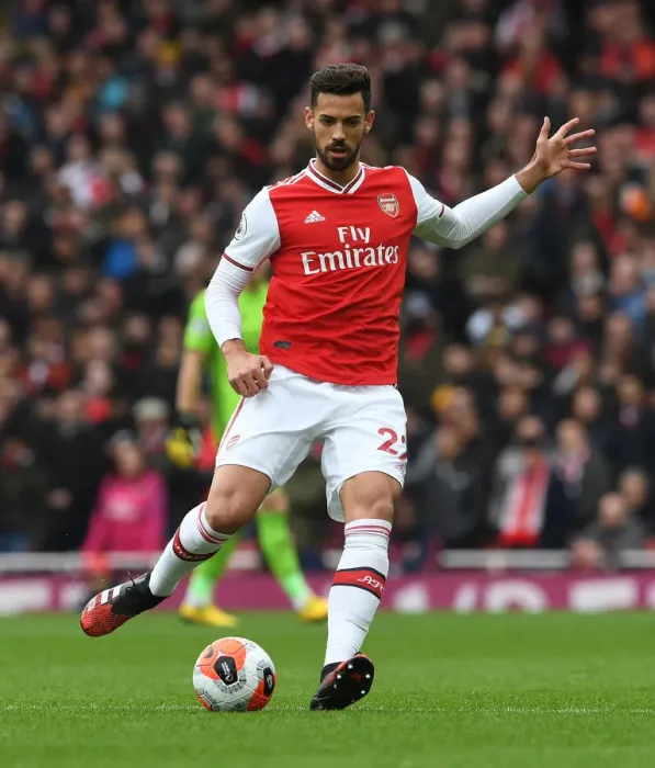Framed Print : Arsenal's Pablo Mari in Action during Arsenal v West Ham United, Premier League 2019-2020 Framed Print : Arsenal's Pablo Mari in Action during Arsenal v West Ham United, Premier League 2019-2020