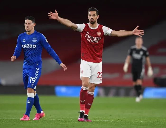 Framed Print : Arsenal's Pablo Mari in Action: Arsenal vs. Everton, Premier League 2020-21 Framed Print : Arsenal's Pablo Mari in Action: Arsenal vs. Everton, Premier League 2020-21