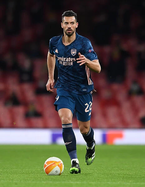 Arsenal's Pablo Mari in Action during UEFA Europa League Match against Rapid Wien