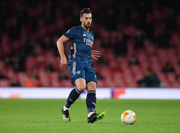 Arsenal's Pablo Mari in Action during UEFA Europa League Match vs Rapid Wien