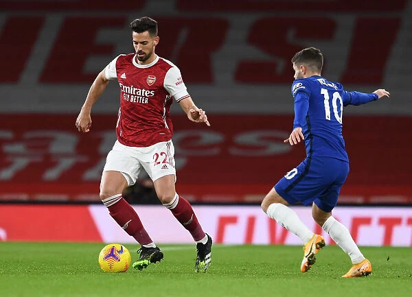 Arsenal's Pablo Mari Faces Off Against Chelsea in Premier League Clash (Arsenal v Chelsea 2020-21)