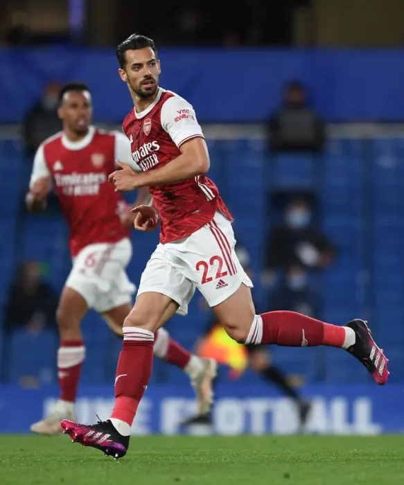 Framed Print : Arsenal's Pablo Mari at Empty Stamford Bridge: 2020-21 Premier League Match Amid COVID-19 Restrictions Framed Print : Arsenal's Pablo Mari at Empty Stamford Bridge: 2020-21 Premier League Match Amid COVID-19 Restrictions