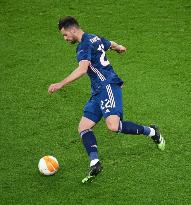 Framed Print : Arsenal's Pablo Mari in UEFA Europa League: A Lone Warrior at Emirates Stadium (Behind Closed Doors) Framed Print : Arsenal's Pablo Mari in UEFA Europa League: A Lone Warrior at Emirates Stadium (Behind Closed Doors)