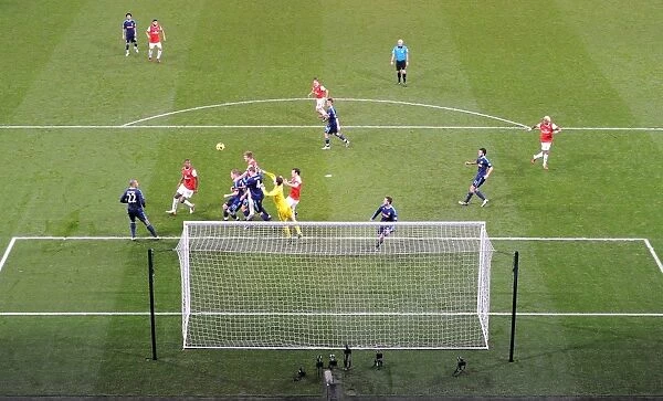 Arsenal's Penalty Area: 1-0 Stoke City in Barclays Premier League at Emirates Stadium, 23 / 2 / 11