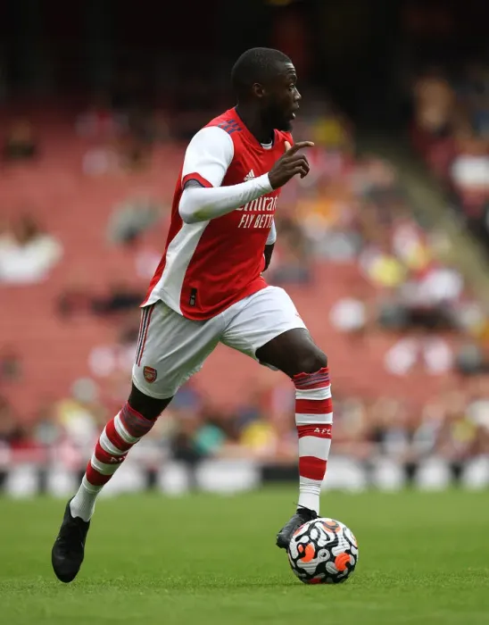 Framed Print : Arsenal's Pepe Shines: A Battle of Spirits - Arsenal vs Chelsea Pre-Season Clash at Emirates Stadium