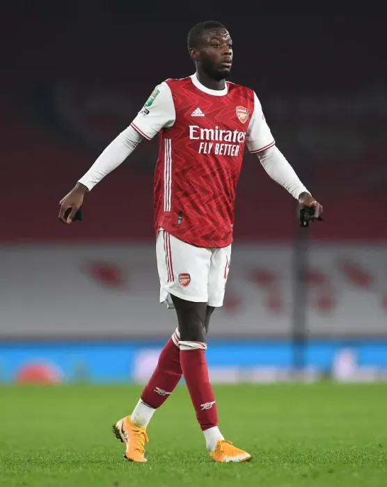 Framed Print : Arsenal's Pepe Stars in Empty Emirates: Carabao Cup Quarterfinal vs Manchester City Framed Print : Arsenal's Pepe Stars in Empty Emirates: Carabao Cup Quarterfinal vs Manchester City