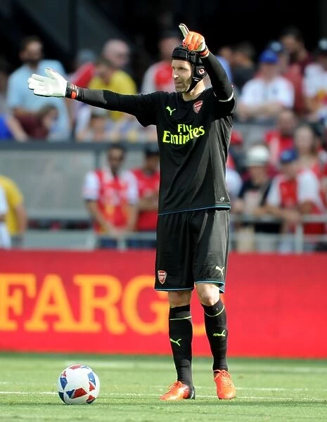 Arsenal's Petr Cech in Action at the 2016 MLS All-Star Game
