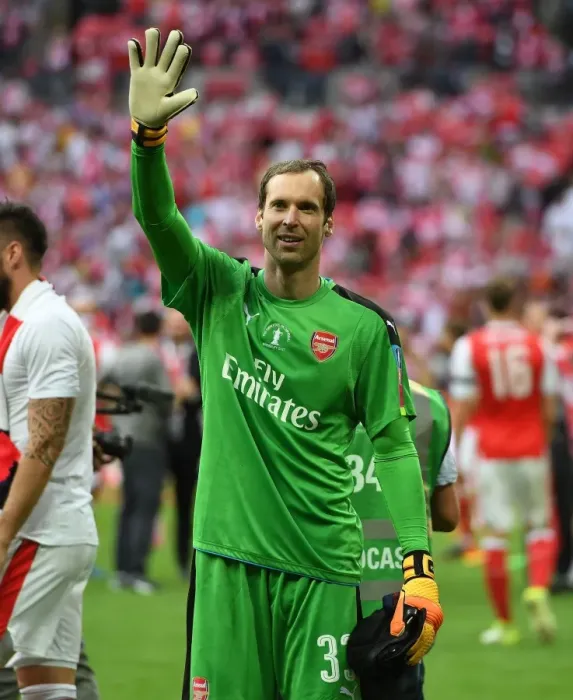 Framed Print : Arsenal's Petr Cech Celebrates FA Cup Victory Over Chelsea