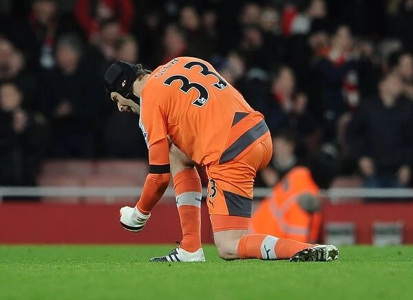 Arsenal's Petr Cech Sets Premier League Clean Sheets Record Against Bournemouth (2015-16)