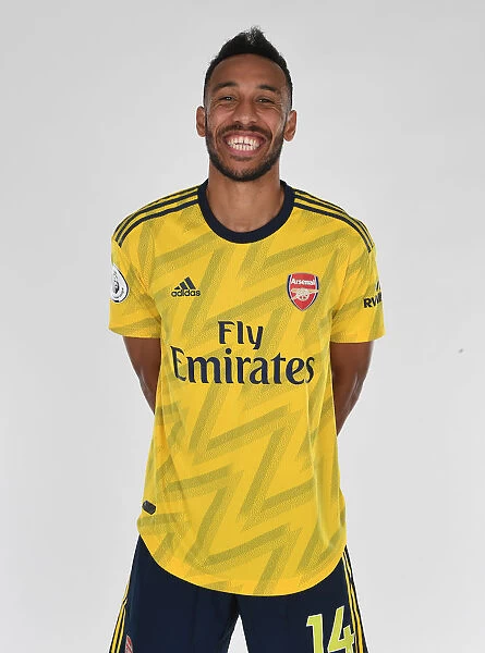 Arsenal's Pierre-Emerick Aubameyang at 2019-20 Photocall